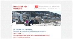 Desktop Screenshot of mypassionforportugal.com